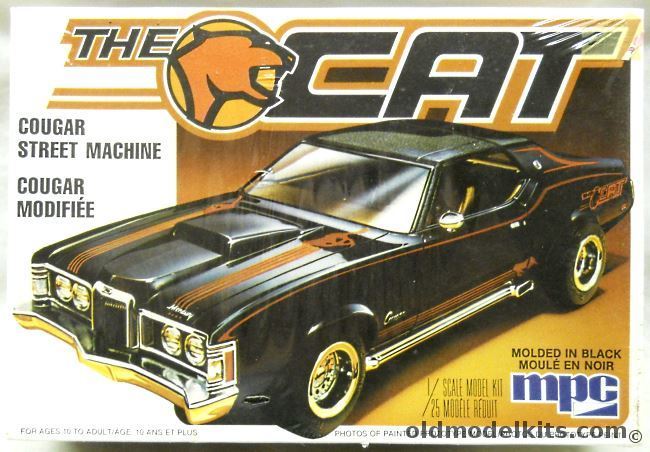 MPC 1/25 1973 Mercury Cougar The Cat, 6386 plastic model kit